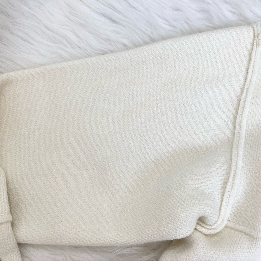 TAHARI Long Sleeve Cream Jacket/Sweater - Picture 10 of 10